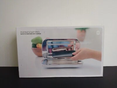 PhoneSoap Pro UV Smartphone Sanitizer & Universal Charger White New - Image 1 of 4