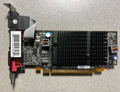 XFX HD-435X-ZAHR ATI Radeon HD 4350 1GB DDR2 DVI S-Video VGA PCIe Graphics Card - Image 1 of 4