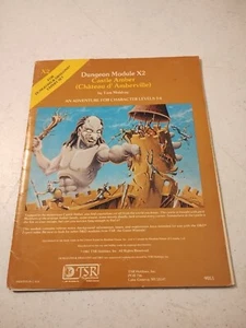 Castle Amber - 1981 Dungeons & Dragons Modul Erstdruck TSR X2 9051  - Bild 1 von 6
