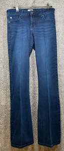Dear John Damen Denim Jeans Bootcut Dunkelblau Waschung Größe 28 32 Zoll Schrittlänge - Bild 1 von 15