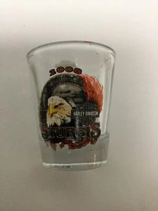 Harley-Davidson Sturgis Black Hills Short Shot Glas 2008 - Bild 1 von 2