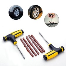 HOT Kit de Réparation Pneu Tubeless Voiture Moto Auto Crevaison Aiguille Neuf