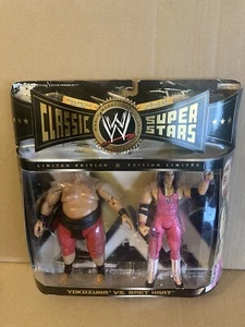 Jakks WWE Classic Superstars Yokozuna Vs. Bret Hart Canadian Exclusive 2-Pack - Picture 1 of 2