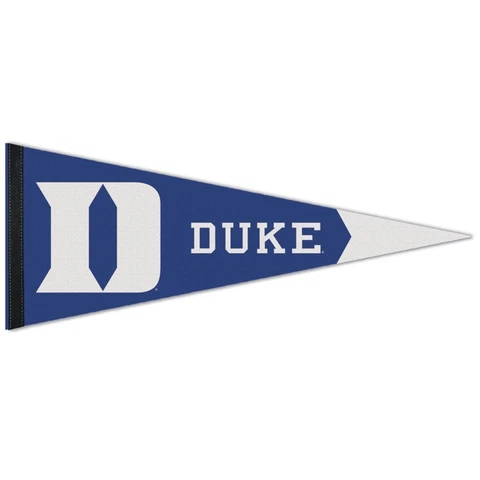 DUKE BLUE DEVILS ROLL UP PREMIUM FELT PENNANT 12"x30" NEW WINCRAFT 👀 Cover