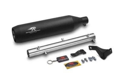 RED ROOSTER POLESTAR PRO EXHAUST MATTE FIT FOR RE NEW CLASSIC 350 & METEOR 350 - Image 1 of 2