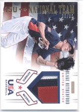 2012 Panini USA Baseball 15U National Team Patches #17 Blake Rutherford NM-MT (M