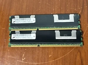 Micron MT36JSZF51272PZ-1G1F1BA 4GB 2RX4 PC3-8500R-7-10-J0 Lot Of 2 - Picture 1 of 6
