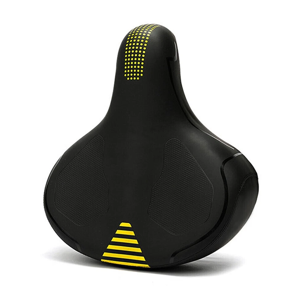 Asiento de bicicleta cómodo de gran tamaño ajuste universal para bicicleta estática y bicicletas al aire libre Foto 1 de 4
