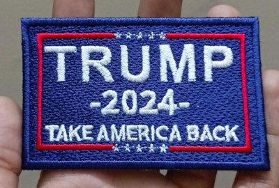 Trump 2024 Take America Back Iron on Patch-Se...