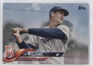 2018 Topps Update SP Legend Variation Ted Williams #US64.2 HOF
