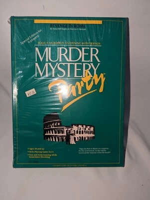 Revenge In Rome Murder Mystery Party Game Brand New Role Playing Game 1985 - Image 1 of 2
