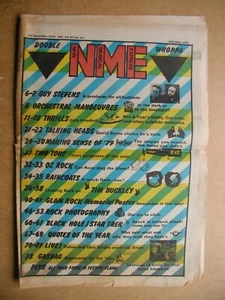 NME. 22 December, 1979. Guy Stevens, OMD, Talking Heads, Tim Buckley, Raincoats - Foto 1 di 16