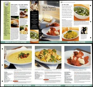 Lunch With Nick Nairn #50 Entertaining Ready Steady Cook Fold-Out Recipes - Picture 1 of 1