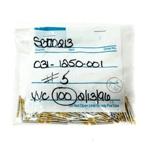 80 pcs ITT Cannon 031-1250-001 Circular Position Contact Pin Connectors - Picture 1 of 4