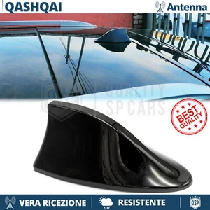 ANTENNA PINNA SQUALO Nera PER Qashqai J10 J11 VERA Ricezione RADIO AM-FM-DAB - Foto 1 di 12