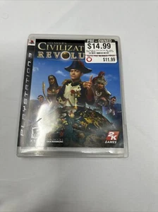 Playstation 3 PS3 Civilization Revolution Action Adventure Complete In Box CIB!! - Picture 1 of 3