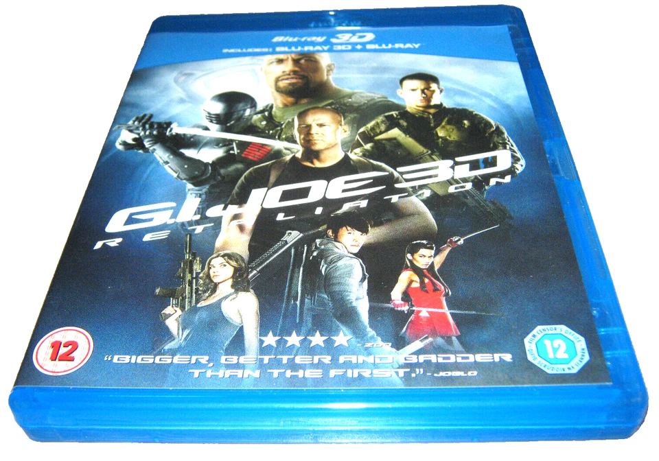 G.I. Joe: Retaliation - 3D Blu-Ray - VGC - Region B - Image 1 of 2