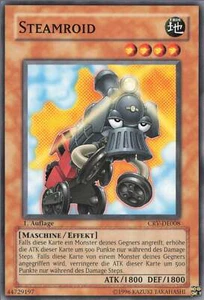 YuGiOh Steamroid CRV-DE008 Common NM 1st - Bild 1 von 2