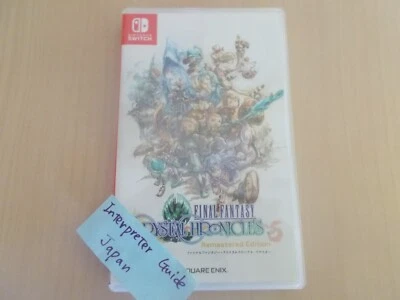 Final Fantasy Crystal Chronicles Remastered Editon Nintendo Switch Used W/Case - Image 1 of 4