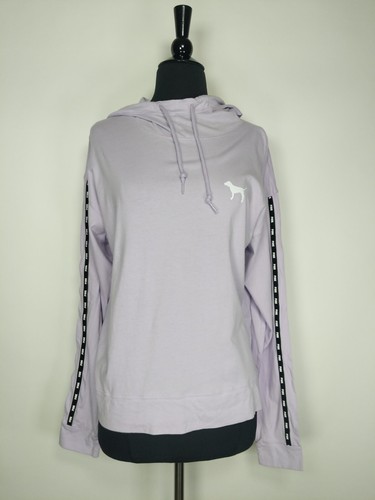 UNDERCOVER Felpa rosa Victorias Secret lavanda logo viola grafica manica lunga taglia M