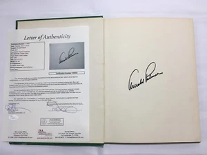 Arnold Palmer Signed 1950 Wake Forrest Yearbook Howler JSA LOA Masters - Picture 1 of 6