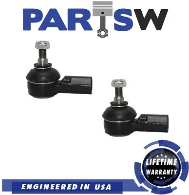 2Pc Front Outer Tie Rod End for Acura El Honda Civic CRV 2001 2004 2005 2006 - Image 1 of 4