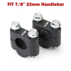 7/8'' 22mm Handlebar Riser Mount Clamp For HONDA CRF450L CRF230F 150F CRF125F - Picture 1 of 10