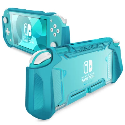 Funda protectora con agarre Mumba [hoja] para consola Nintendo Switch Lite 2019 Foto 1 de 4