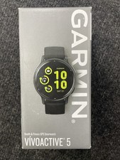 Garmin Vivoactive 5 Black Smartwatch 42mm Fitness Tracking GPS 010-02862-10