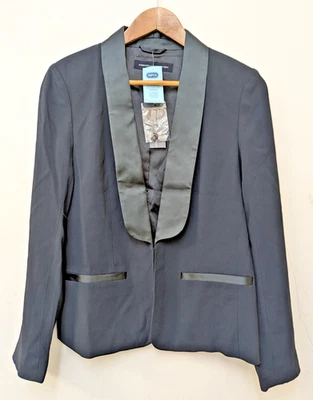 French Connection Women's Blazer Jacket Navy BNWT - Size 10 - RSPCA NW London - Image 1 of 4