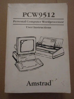 Amstrad PCW9512 Personal Computer Wordprocessor User Instructions Manual - Image 1 of 4