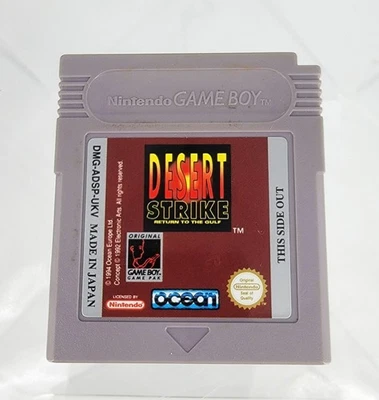 Nintendo Gameboy Desert Strike Return to the Gulf Game-Tested - Image 1 of 4
