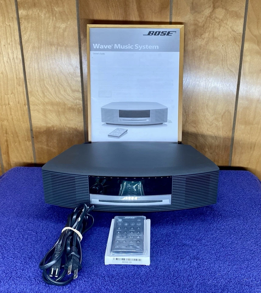Bose Wave Music System REFURBISHED AM/FM CD Player/MINT COND/NEW REMOTE/MANUAL - Image 1 of 4