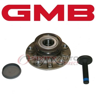 GMB Rear Wheel Bearing Hub Assembly for 2006-2014 Volkswagen GTI - Driveline iq Foto 1 de 4