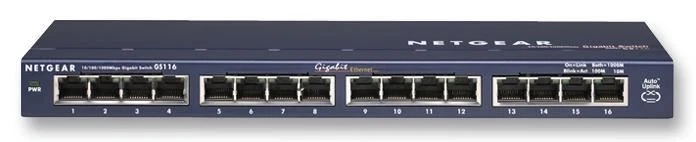 NETGEAR - ProSafe 16 Port Gigabit Unmanaged Ethernet Switch - Image 1 of 1