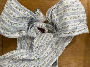 Pottery Barn Teen LoveShackFancy Bow Decor Blue Palace Walls Oversized Bow Decor - Picture 1 of 4