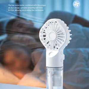 Ventilateur de brumisation portable rechargeable rester au frais avec spray pour - Afbeelding 1 van 15