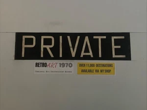 Private - Liverpool 416 Bus Destination Blind 28” Gift Anfield - Picture 1 of 10