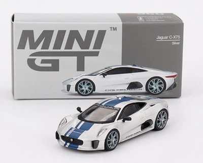 MINI GT - JAGUAR C-X75 Argento 2010 - 1/64 - MGT00960-L - Immagine 1 di 4