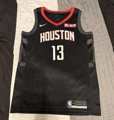 Camiseta masculina Nike NBA Houston Rockets James Harden tamanho P 40 - Imagem 1 de 2