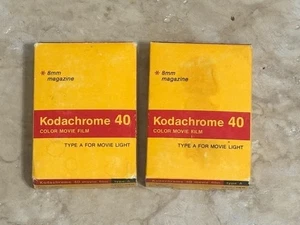 Kodachrome 40 Color Movie Film 8mm Magazine Type A KMA 460 Vintage NEW Expired - Picture 1 of 3