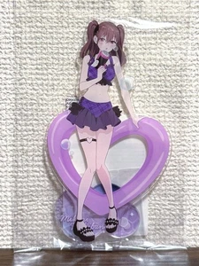 2.5 Dimensional Seduction Mikari Tachibana Acrylic Stand Swimsuit Bubble Gun Jap - Picture 1 of 2