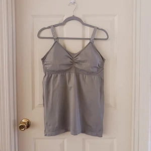 Kindred Bravely Sublime Maternity Nursing Tank Bra Camisole Gray XXL Busty - Picture 1 of 8