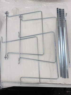 Marco de archivo colgante oficial tamaño letra ajustable 14-18 en plata 2 unidades Foto 1 de 2