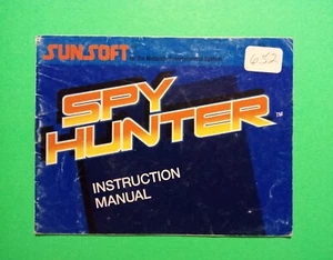Spy Hunter Nintendo NES Instruction Manual Booklet Only Sunsoft Original  - Picture 1 of 3