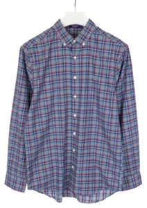 GANT Tech Prep Twill Regular Fit Shirt Men's MEDIUM Checked Button Down - Picture 1 of 11