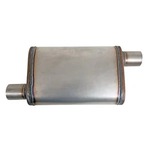 Summit Racing� 409 Stainless Steel Muffler SUM-632202 - Picture 1 of 4