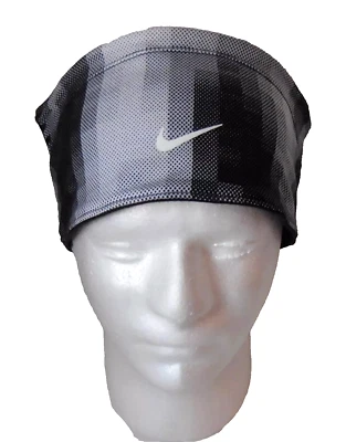 Diadema digital para hombre Nike Hyperstorm negra/blanca OSFM Foto 1 de 4