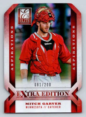 2013 Elite Extra Edition Aspirations #50 Mitch Garver 200 (ref 193819) - Image 1 of 2