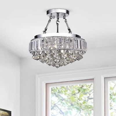 Corona 4-Light Semi-Flush Mount